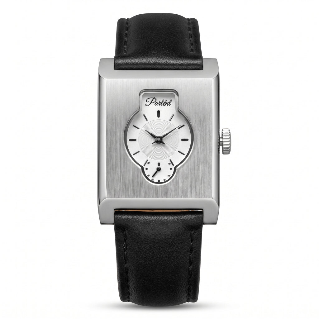 Parlent Zeal - Jam Tangan Pria 28mm x 36mm, Miyota Japan Quartz Movement, Waterproof 5ATM (50M), Stainless Steel
