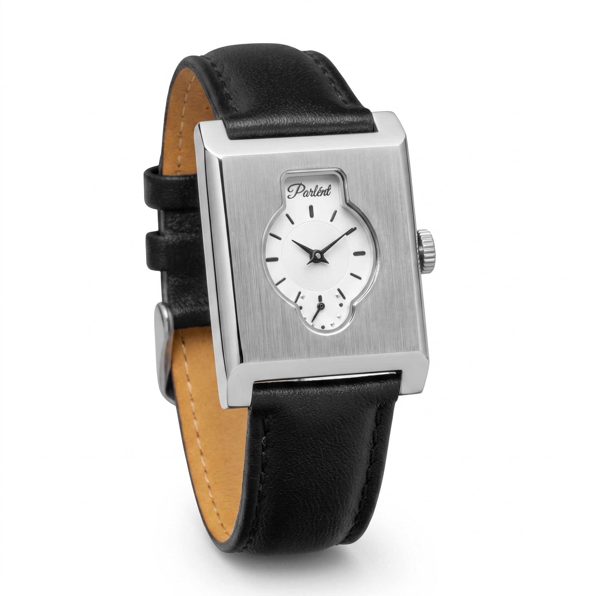 Parlent Zeal - Jam Tangan Pria 28mm x 36mm, Miyota Japan Quartz Movement, Waterproof 5ATM (50M), Stainless Steel