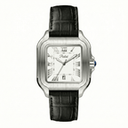 Parlent Portico - Jam Tangan Pria 36.50mm, Miyota Japan Quartz Movement, Waterproof 3ATM (30M), Stainless Steel
