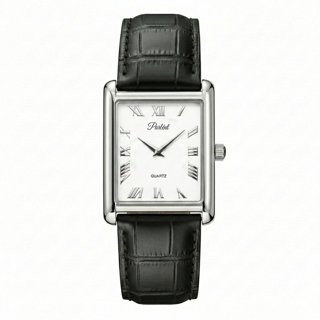 Parlent Regent - Jam Tangan Pria 29mm x 36mm, Miyota Japan Quartz Movement, Waterproof 3ATM (30M), Stainless Steel