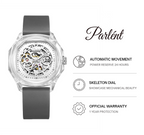 Parlent Gallant Lite Femme - Jam Tangan Wanita 34mm, Automatic Movement, Waterproof 3ATM (30M), Polycarbonate