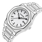 Parlent Palladium Sketch - Jam Tangan Pria 40mm, Miyota Japan Quartz Movement, Waterproof 3ATM (30M), Polycarbonate