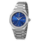 Parlent Palladium Arctic - Jam Tangan Pria 40mm, Miyota Japan Quartz Movement, Waterproof 10ATM (100M), Stainless Steel