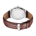 Parlent Theo - Jam Tangan Pria 42mm, Miyota Japan Quartz Movement, Waterproof 5ATM (50M), Stainless Steel