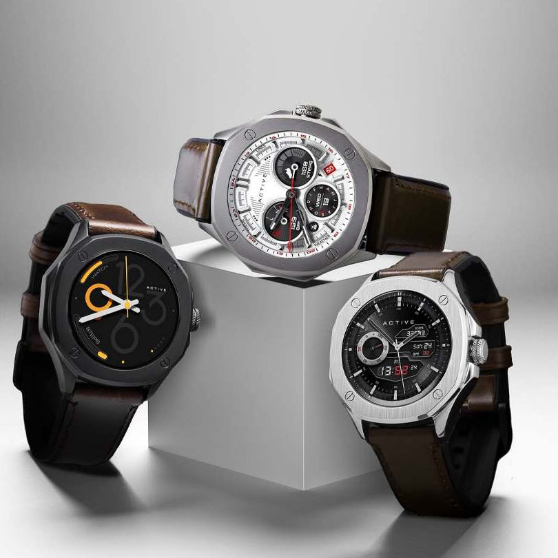 Parlent Gallant Active - Smartwatch Pria 42mm, Stainless Steel