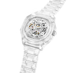 Parlent Gallant Lite Glacier - Jam Tangan Pria 42mm, Automatic Movement, Waterproof 3ATM (30M), Polycarbonate