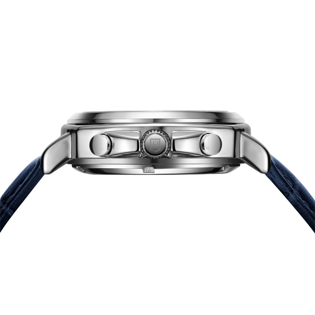 Parlent Nexis - Jam Tangan Pria 42mm, Miyota Japan Quartz Movement, Waterproof 5ATM (50M), Stainless Steel