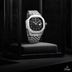 Parlent Gallant Terra - Jam Tangan Pria 42mm, Miyota Japan Quartz Movement, Waterproof 5ATM (50M), Stainless Steel