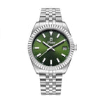 Parlent Imperial - Jam Tangan Pria 40mm, Miyota Japan Quartz Movement, Waterproof 5ATM (50M), Stainless Steel