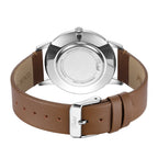Parlent Rome - Jam Tangan Pria 40mm, Miyota Japan Quartz Movement, Waterproof 3ATM (30M), Stainless Steel