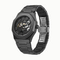 Parlent Palladium Phantom Steel - Jam Tangan Pria 40mm, Automatic Movement, Waterproof 5ATM (50M), Stainless Steel