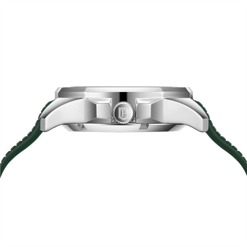 Parlent Radiant Automatic - Jam Tangan Pria 41mm, Automatic Movement, Waterproof 5ATM (50M), Stainless Steel
