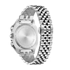Parlent Sentinel - Jam Tangan Pria 42mm, Seiko Japan VD53 Quartz Movement, Waterproof 5ATM (50M), Stainless Steel