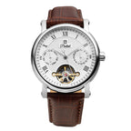 Parlent Magnus Calibre - Jam Tangan Pria 41mm, Dual Core Movement, Waterproof 5ATM (50M), Stainless Steel