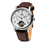 Parlent Magnus Calibre - Jam Tangan Pria 41mm, Dual Core Movement, Waterproof 5ATM (50M), Stainless Steel
